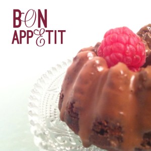 Mini-Schokolade-Himbeere-Guglhupf